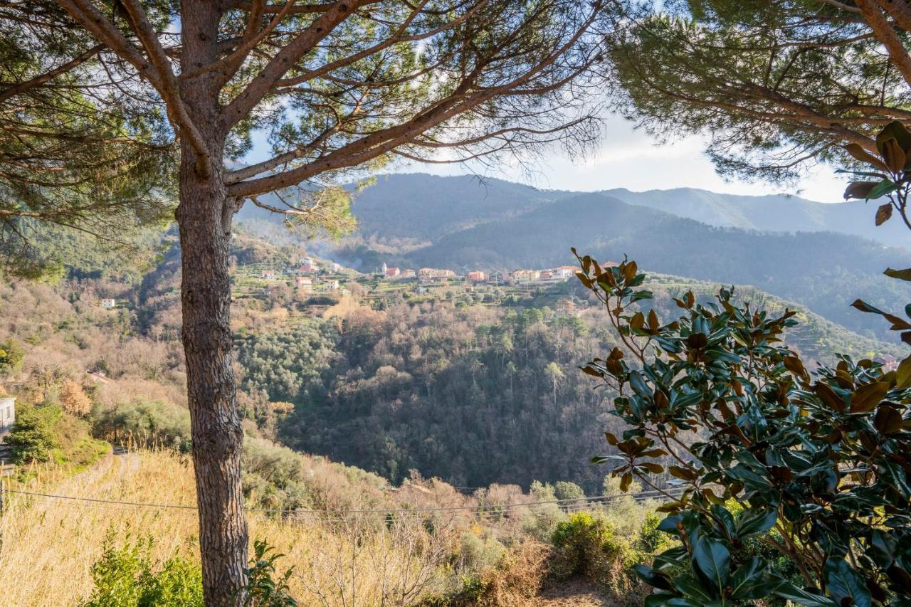 033 - Casa Oasi di Pace Moneglia nel verde e nella Natura a soli 7 minuti dal Mare Bracco Esterno foto